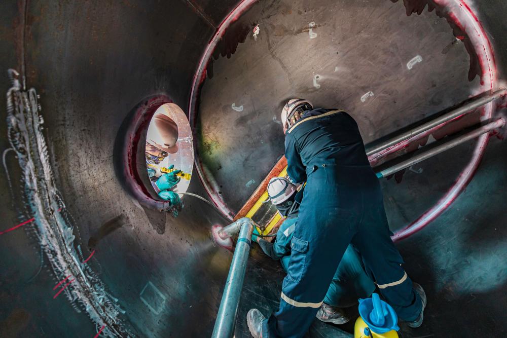 Inside Rubber Lined Tank