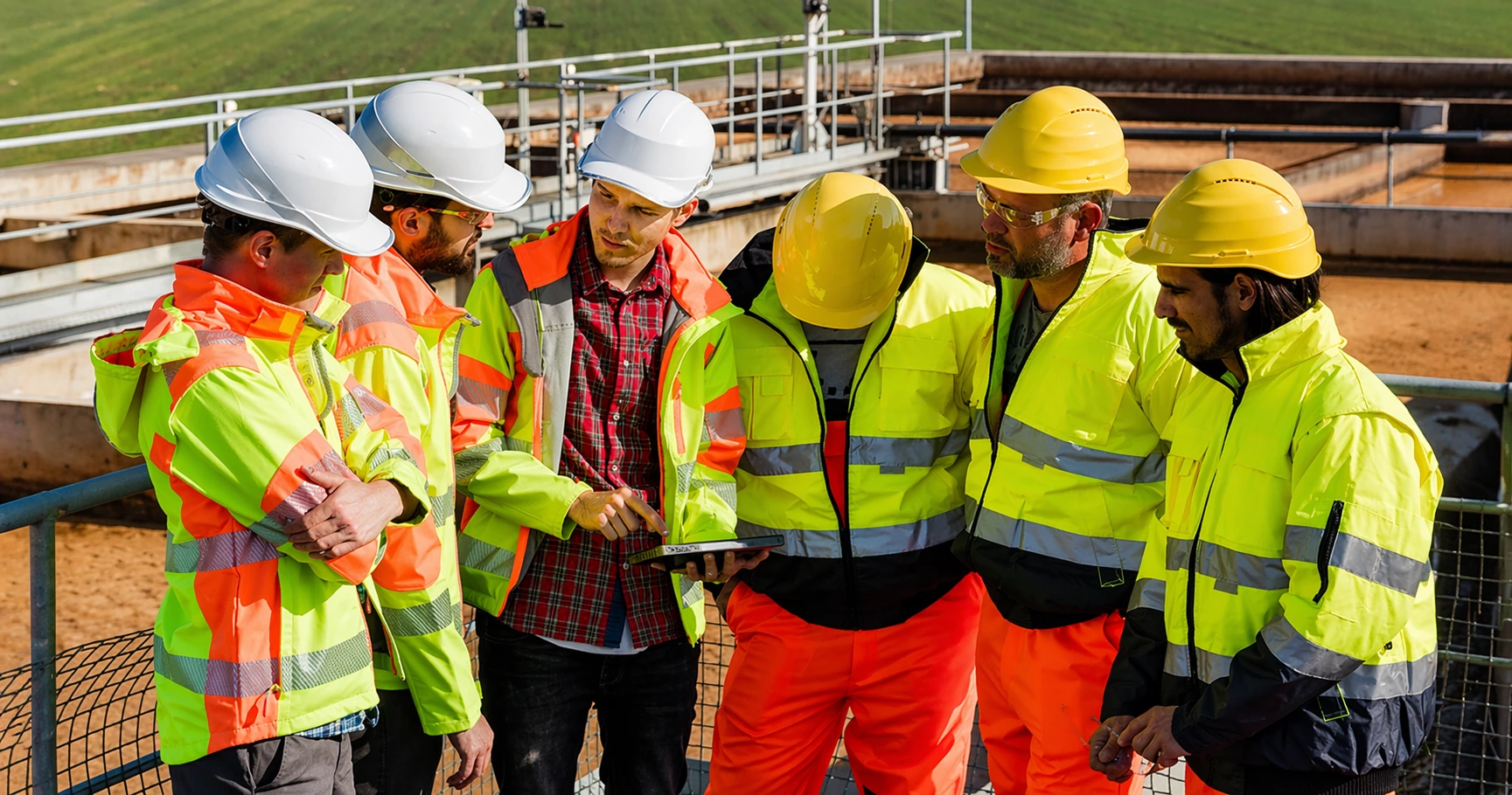 working rubber lining installation